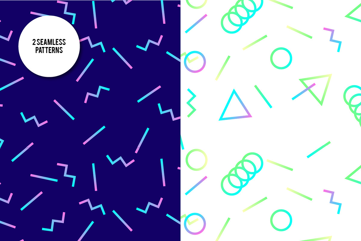 50% OFF! 80's Paradise Package, an Object Graphic by Anchors_and_Curves (Photo 4 of 9)