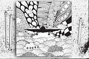 Black and white landscapes, a Texture Illustration by ImHope (Thumbnail 15 of 15)