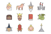 Fairy Tale Icons, an Outline Icon by Anna Isaeva (Thumbnail 2 of 4)
