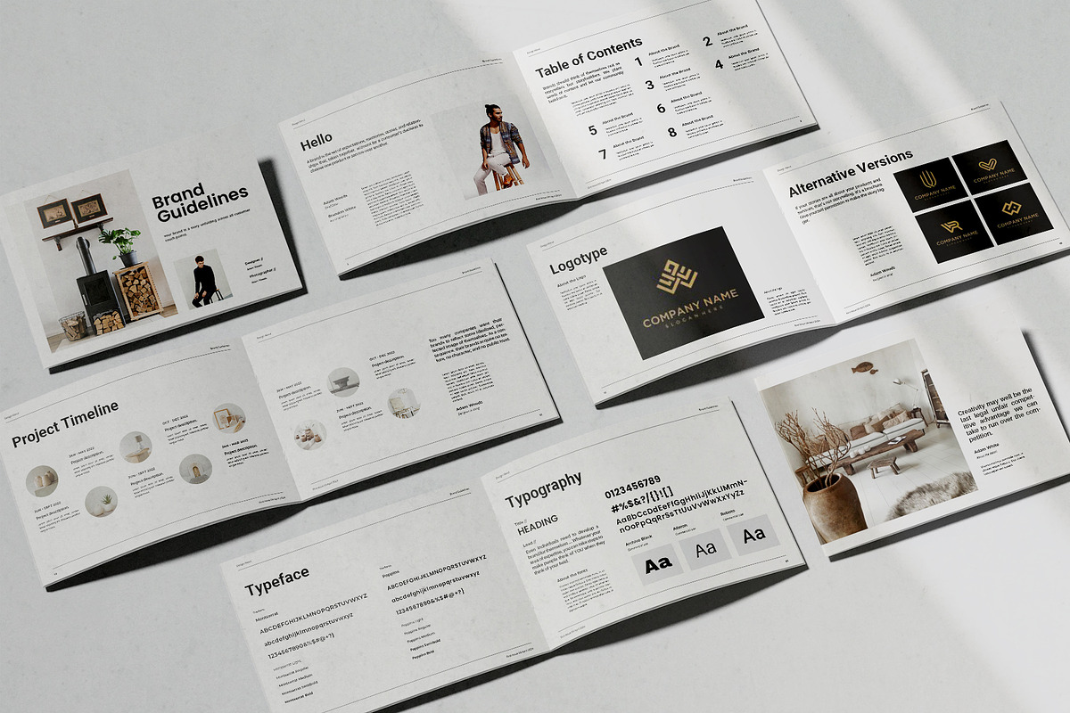 NAMA | Brand Guidelines, a Brochure Template by Analogi Studio (Photo 10 of 20)