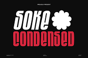 Soke — Bold Condensed Display Font, a Sans Serif Font by Dipto design (Thumbnail 3 of 8)