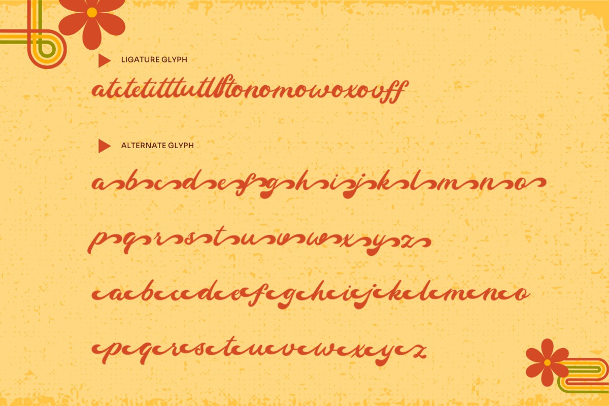 Gouffas - Retro Fun Font, a Handwritten Font by Dhabee (Photo 7 of 16)