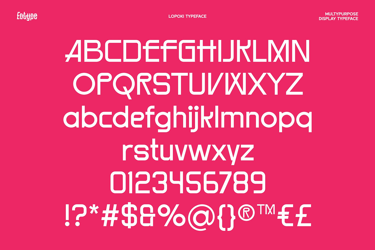 Lopoki, a Sans Serif Font by Eotype Studio (Photo 6 of 12)