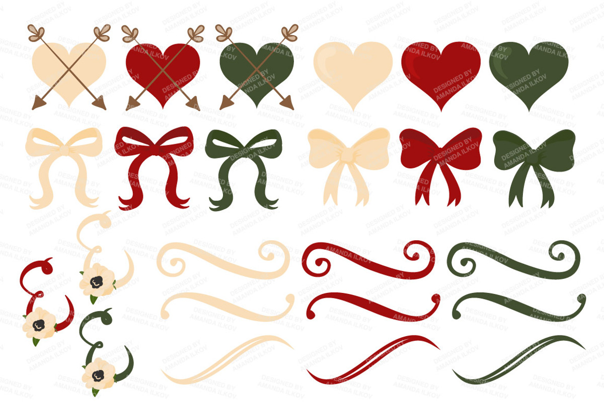 Floral Christmas Wedding Bicycle, an Illustration by Amanda Ilkov (Photo 5 of 5)