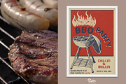 MEAT AND GRILL, a Food Illustration by Soir Creative (Thumbnail 6 of 7)