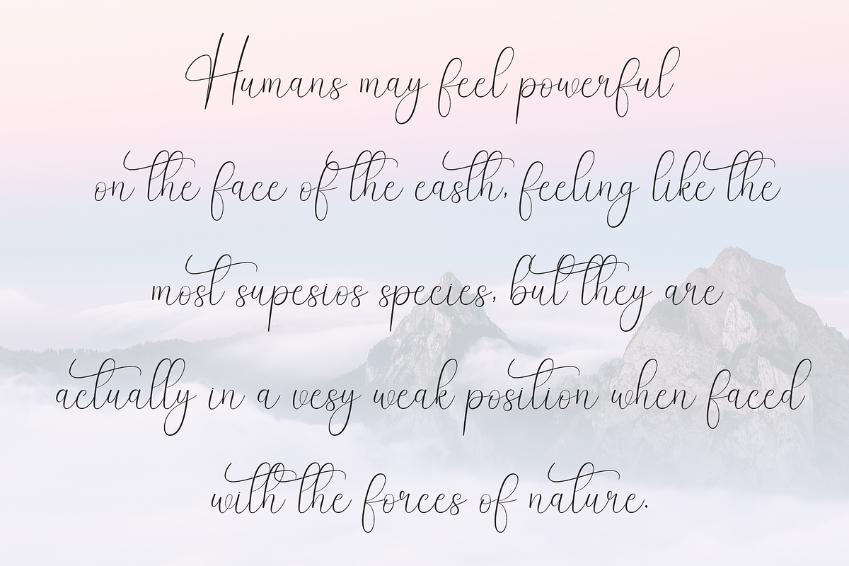 Lovely Romantic | Script Font, a Handwritten Font by Scratchones (Photo 6 of 9)
