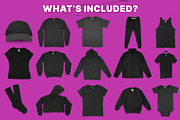 Clothing Mockup Collection Bundle 02, an Apparel Mockup by Pixel Sauce™ (Thumbnail 2 of 6)