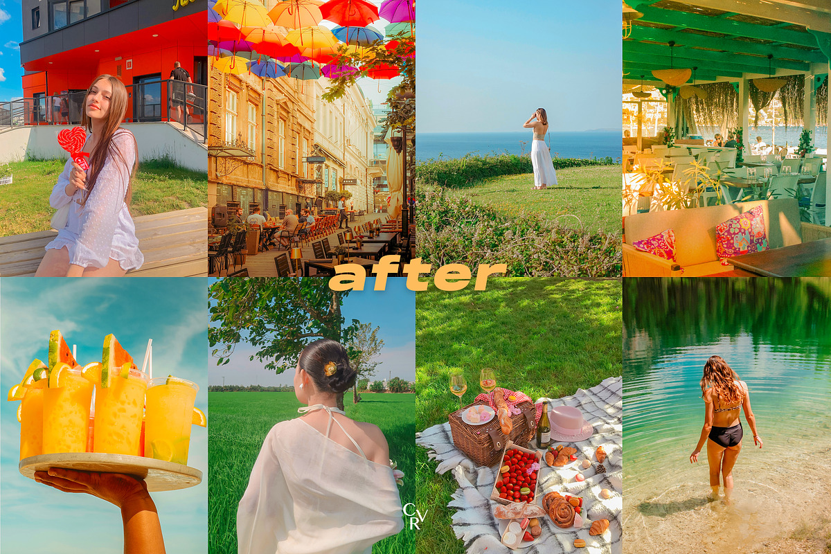 15 Summer Colors Lightroom Presets, a Preset Add-On by CVR Presets (Photo 3 of 7)