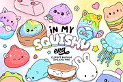 In My Squishy Era: Clipart Bundle, an Animal Illustration by Huxmay (Thumbnail 1 of 10)