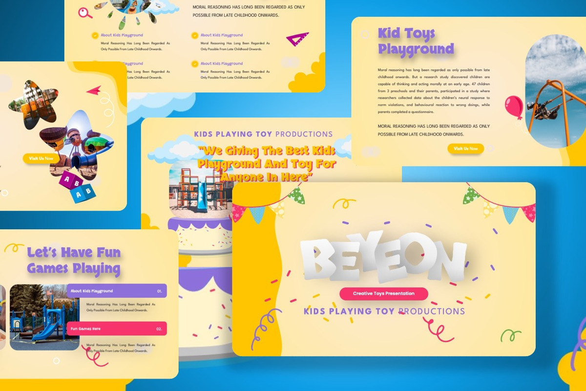 Beyeon - Kids Toy Googleslide, a Presentation Template by Dhabee (Photo 2 of 6)