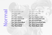 The Talk Sans Serif Font Family, a Sans Serif Font by artisans (Thumbnail 6 of 10)