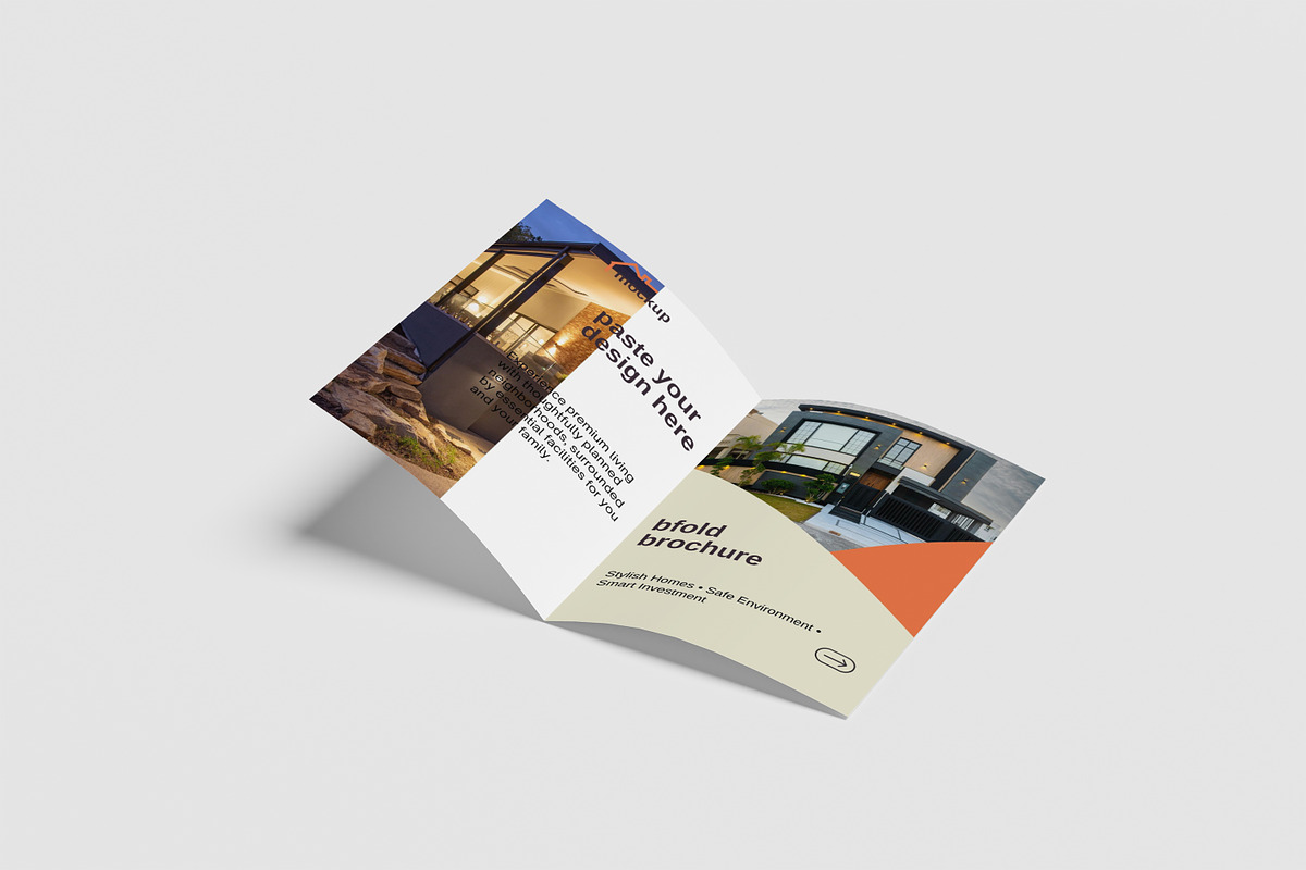bifold brochure, a Brochure Template by kebunmockup (Photo 2 of 5)
