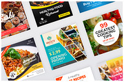 Food Social Media Pack, a Social Media Template by Studio Siv (Thumbnail 5 of 8)