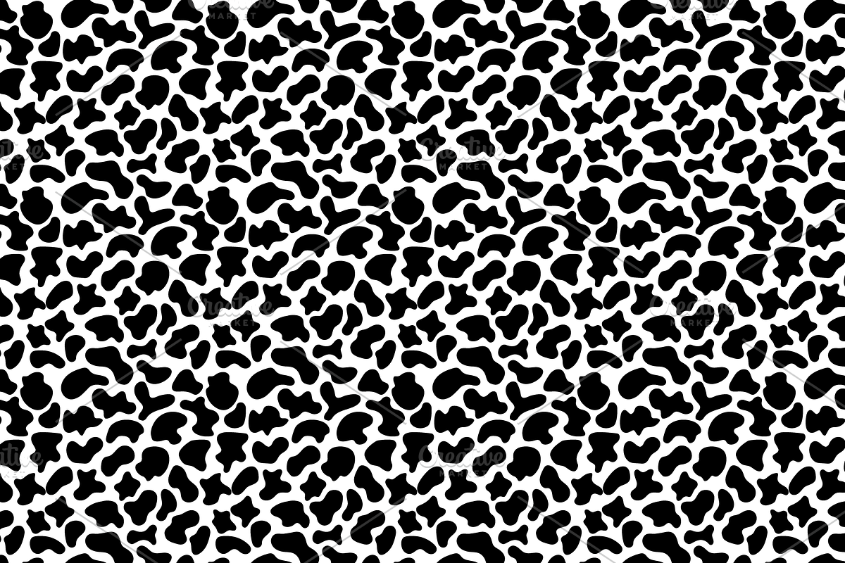 Seamless Cow pattern, a Pattern Graphic by Queen of Infographics (Photo 2 of 2)