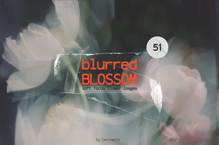 Blurred BLOSSOM backgrounds, a Background Graphic by lerinartstudio
