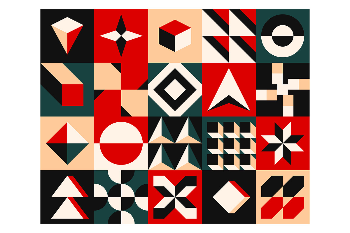 NEO GEO Geometric Design, a Pattern Graphic by Neo Geo (Photo 8 of 9)