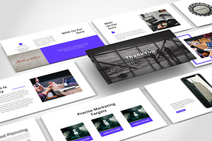 Business Pitch Deck Googleslides, a Presentation Template by Glowin_studio
