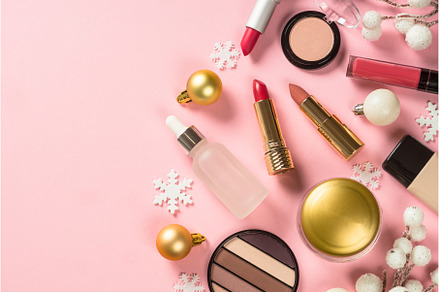 Make up products and christmas, a Holiday Photo by Nadia-nb