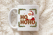 Ho Ho Ho Christmas with Santa Png, an Illustration by Libby Wishes (Thumbnail 7 of 8)