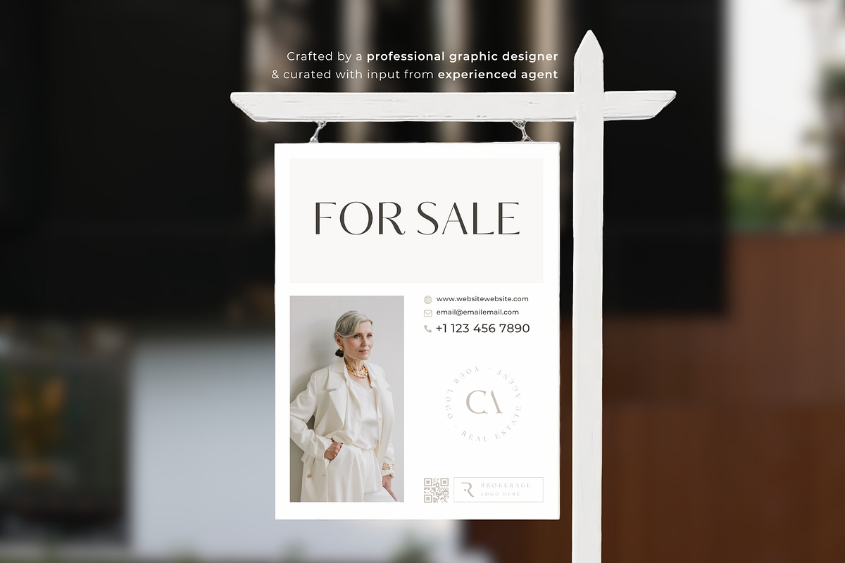 Real Estate Yard Sign For Sale, a Marketing Template by EstateElements (Photo 7 of 7)