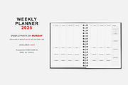 2025 Weekly & Monthly Planner Bundle, a Stationery Template by MNT-Creator (Thumbnail 5 of 5)
