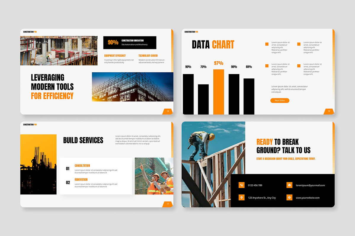 Construction Pro – PowerPoint, a Presentation Template by Premast (Photo 4 of 4)
