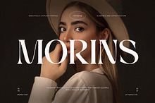 Morins Elegant Serif Font Typeface