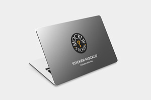 Sticker Mockup, an Advertising Mockup by Kenrichi