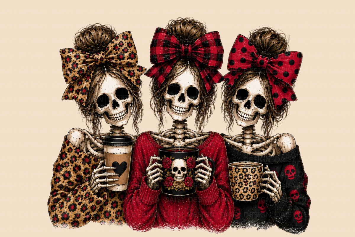 Retro Coquette Halloween Png Bundle, a Seasonal Illustration by Daisy Design (Photo 2 of 7)