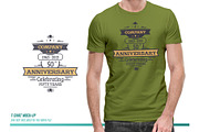 Anniversary T-Shirt Design, a Templates & Theme by The Design For Co. (Thumbnail 4 of 9)