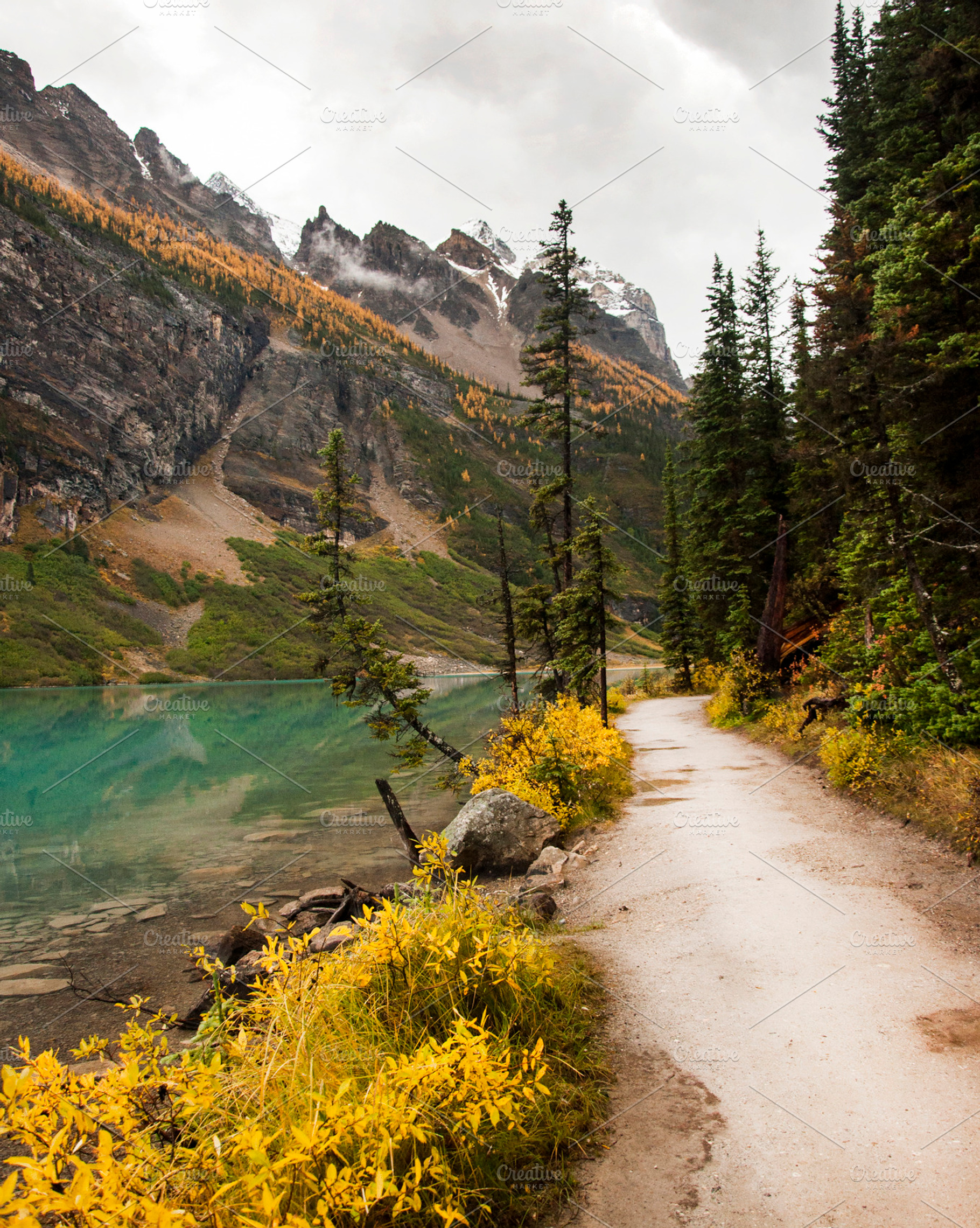 Lake Louise in the Fall, a Nature Photo by Crux Creative