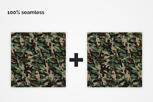 240 Camouflage Patterns Bundle