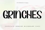 Grinches, a Sans Serif Font by FreshTypeINK (Thumbnail 3 of 7)