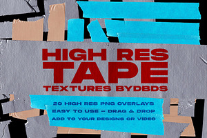 High Res Tape Texture Pack