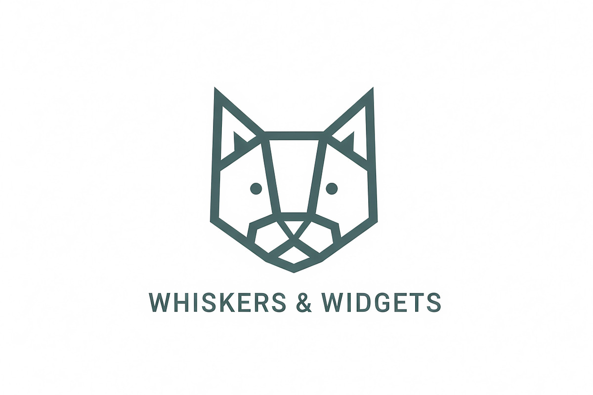 Whiskers Widgets Geometric, a Branding & Logo Template by Logocreative (Photo 1 of 2)