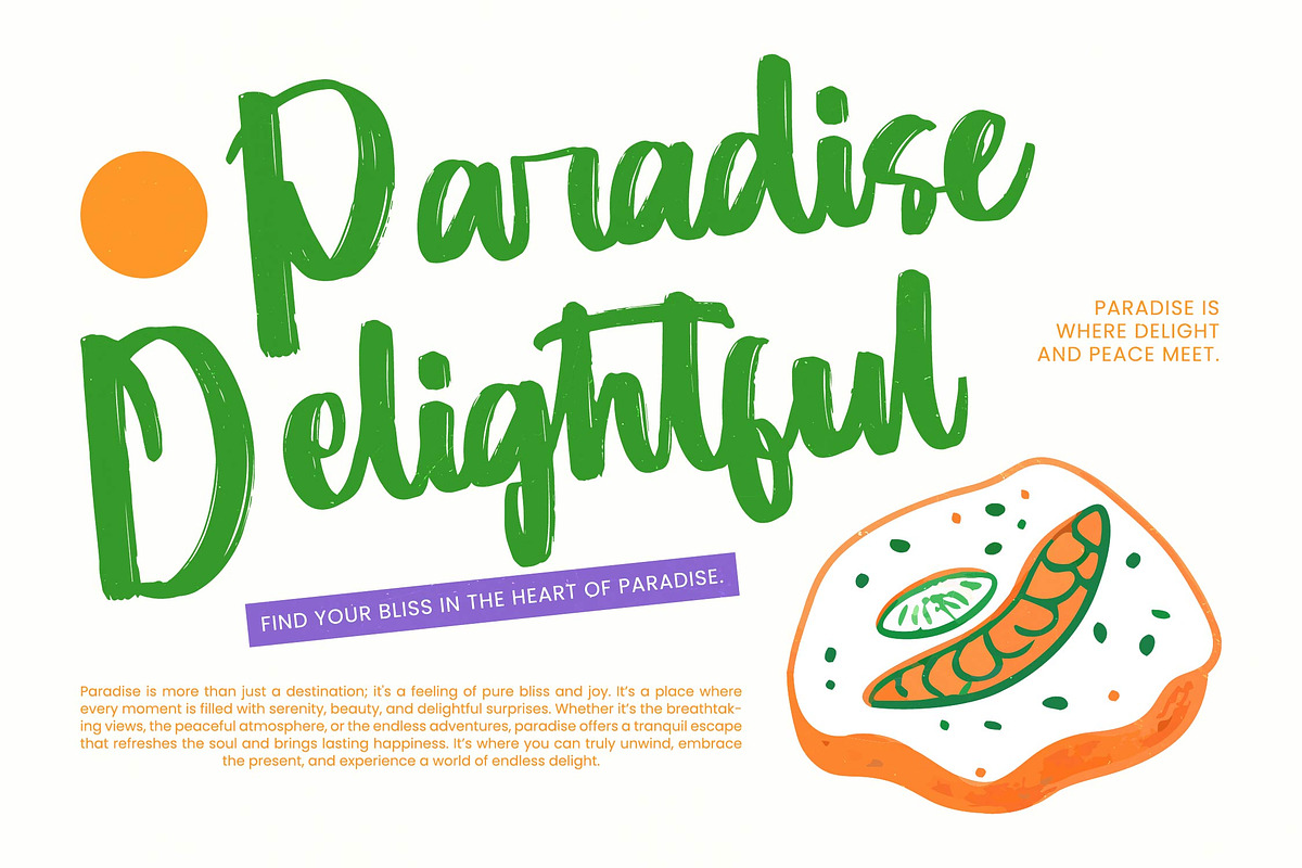 Munch Platter Modern Brush Font, a Script Font by Letterena Studios Script (Photo 9 of 20)