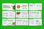 Green Business Proposal Google Slide, a Presentation Template by graphicook (Thumbnail 2 of 4)