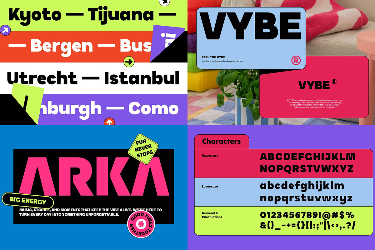 Bold Display – 8 Font Bundle, a Sans Serif Font by Brand Earth (Photo 2 of 9)