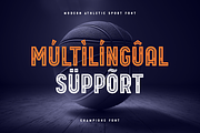 Champione - Athletic Sport Font, a Sans Serif Font by Hamz Studio (Thumbnail 7 of 16)