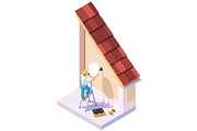 House construction & renovation, an Illustration by tele52 (Thumbnail 3 of 33)