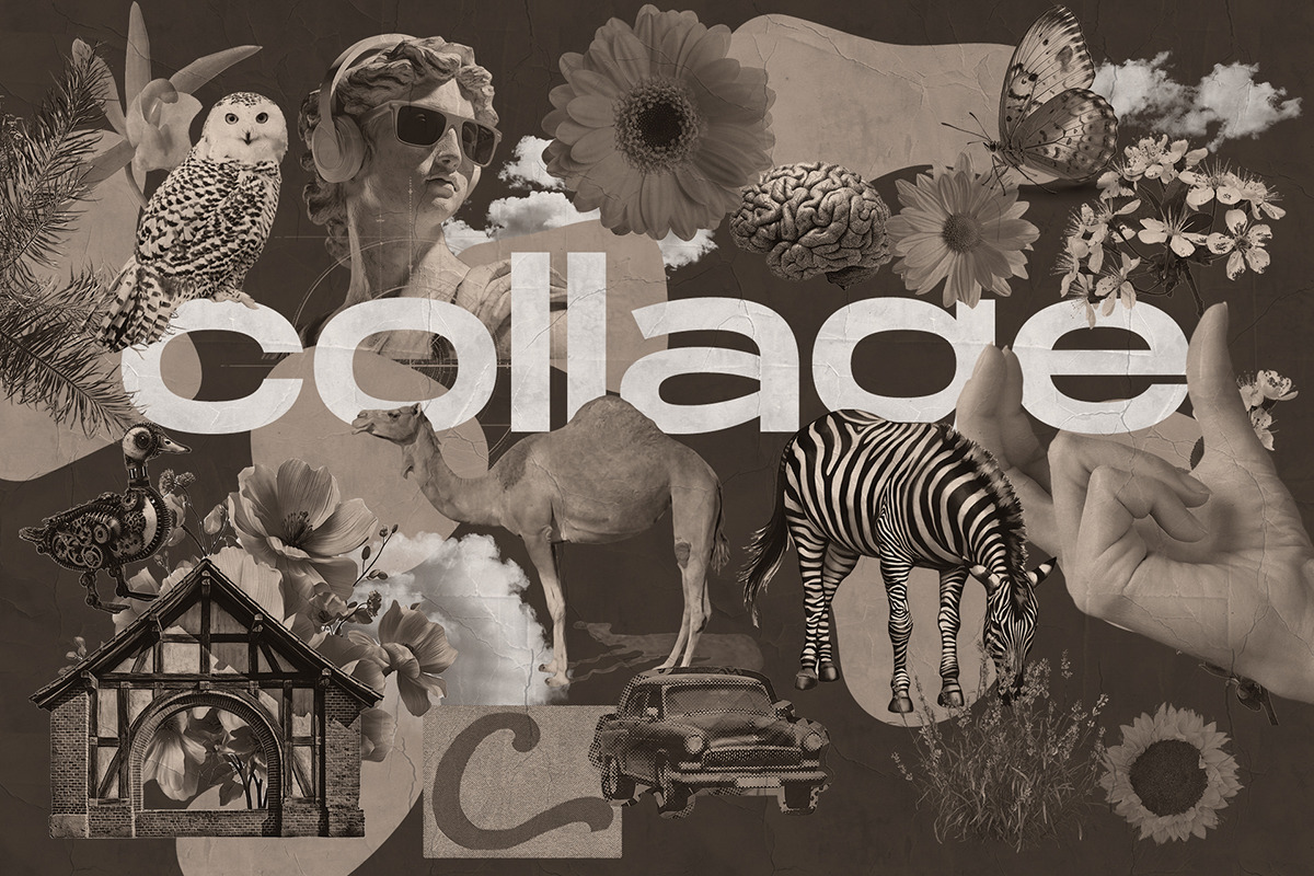 Vintage Collage Creator Kit 750+ PNG, an Object Graphic by iHemalaya (Photo 5 of 10)