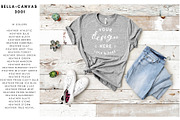 Mockup Bundle Bella Canvas T-Shirt, a Household Mockup by lock and page (Thumbnail 2 of 45)