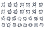 fireworks explosion design vector, a Branding & Logo Template by BARONSTD (Thumbnail 4 of 6)