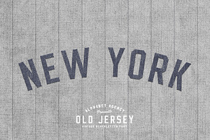 OLD JERSEY FONT DUO