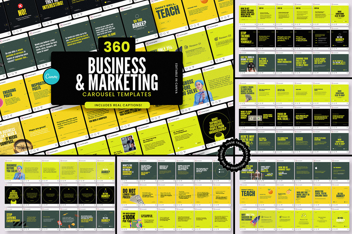 2100+ Marketing Social Media Bundle, a Social Media Template by AndrewPixel (Photo 9 of 9)