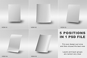 A4 Flyer / Poster Mockup, a Print Template by mockupgeek (Thumbnail 2 of 5)