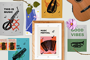 Musical instruments illustrations, an Illustration by Zhuna (Thumbnail 7 of 16)
