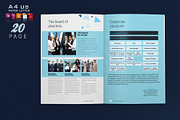 Annual Report Template, a Brochure Template by artico (Thumbnail 5 of 11)