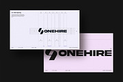 OneHire – Brand Guidelines, a Presentation Template by S A N D Y (Thumbnail 5 of 10)