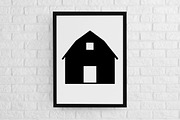 Barns Silhouette SVG, an Object Illustration by newminddesign (Thumbnail 2 of 3)